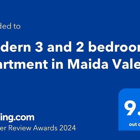 Modern 3 And 2 Bedroom Apartment In Maida Vale Лондон Экстерьер фото
